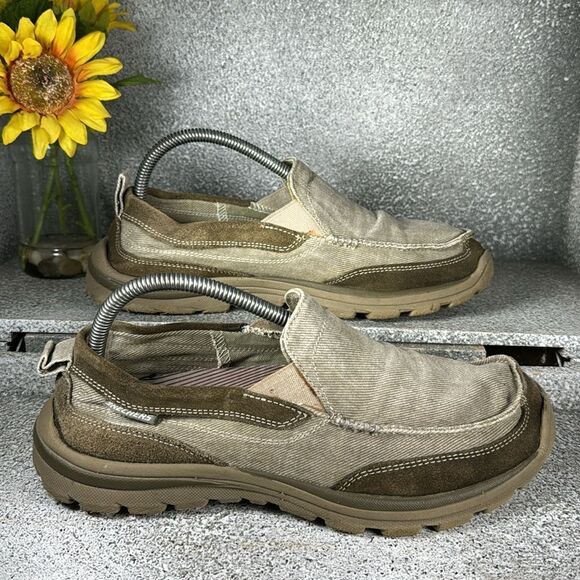 Skechers Relaxed Milford Slip On Loafers Shoes Size 8.5 - Picture 4 of 9